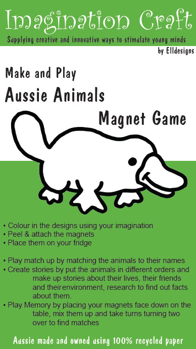 elldesigns  aussie magnet game